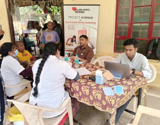 General Check up camp 16th September General Check by Billion Heart Foundation.